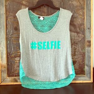 tank top with See-through back